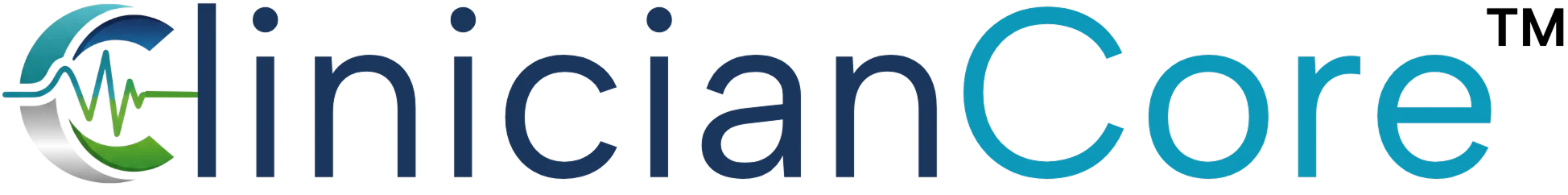 ClinicianCore Logo with Tm