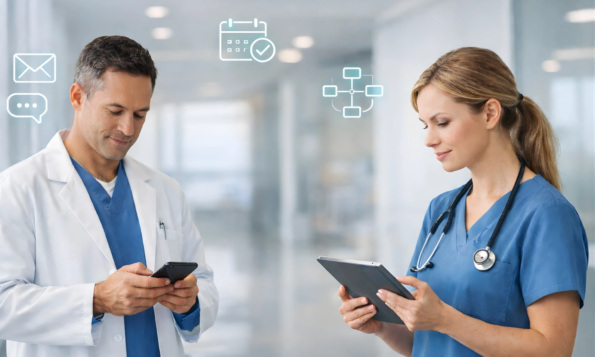 Organizational solutions for physician burnout through improved clinical workflows and communication