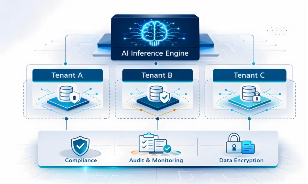 Architecting HIPAA-Compliant Multi-Tenant Healthcare AI Systems with secure tenant isolation and governance infrastructure