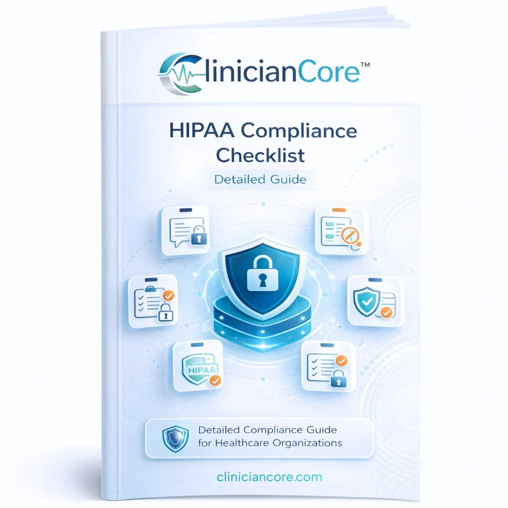 HIPAA compliance checklist guide for secure healthcare communication and collaboration platform