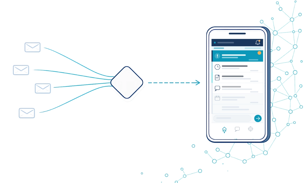 intelligent message routing in healthcare and traditional notification settings are fundamentally different infrastructure decisions.