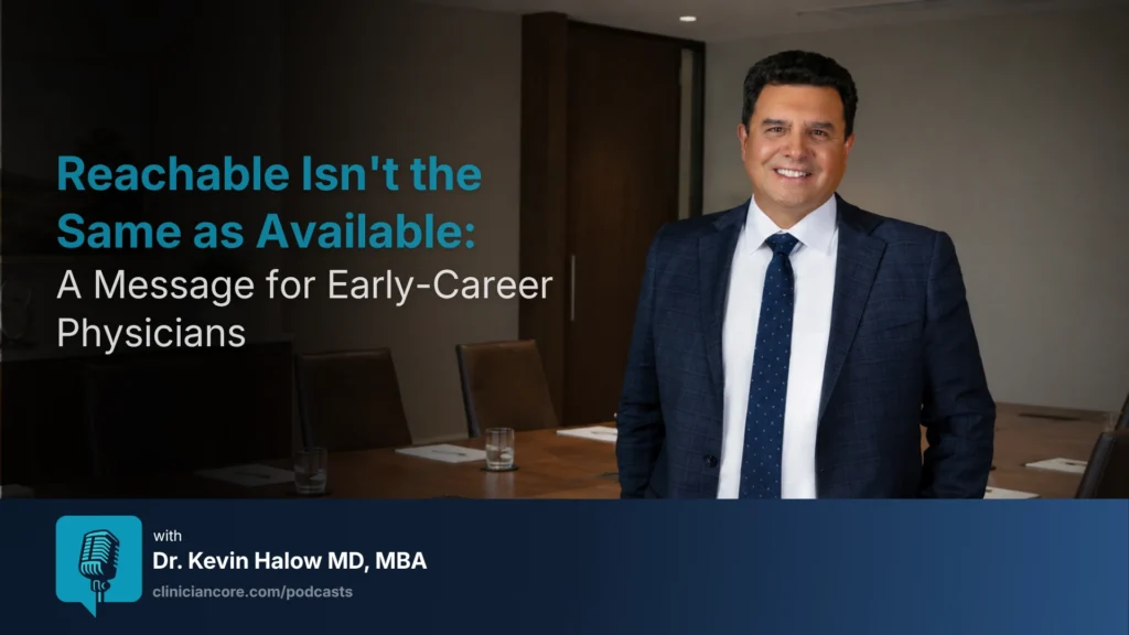 Reachable Vs. Available: Why Static Call Schedules Are Quietly Burning Out Physicians 4 Schedule aware call routing physician reviewing accurate on call notification on smartphone, ClinicianCore